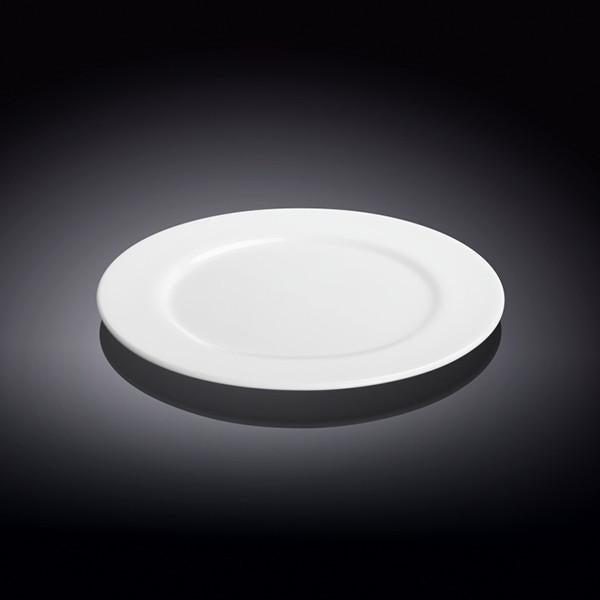 Set Of 12 Professional Rolled Rim White Bread Plate 6" inch | 15 Cm-1