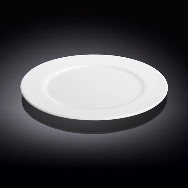 Professional Rolled Rim White Dinner Plate 9" inch | 23 Cm-1