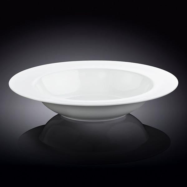 Set Of 3 White Deep Plate 12" inch | 30.5 Cm 37 Oz | 1100 Ml-1