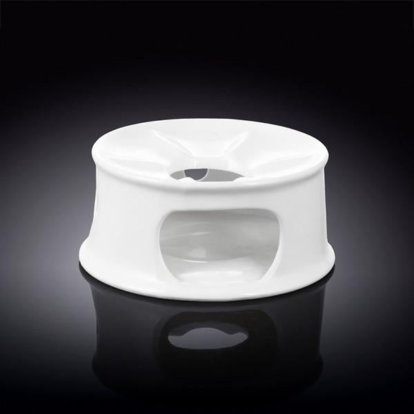 Set Of 3 White Warming Stand 5" inch | 13 Cm-1