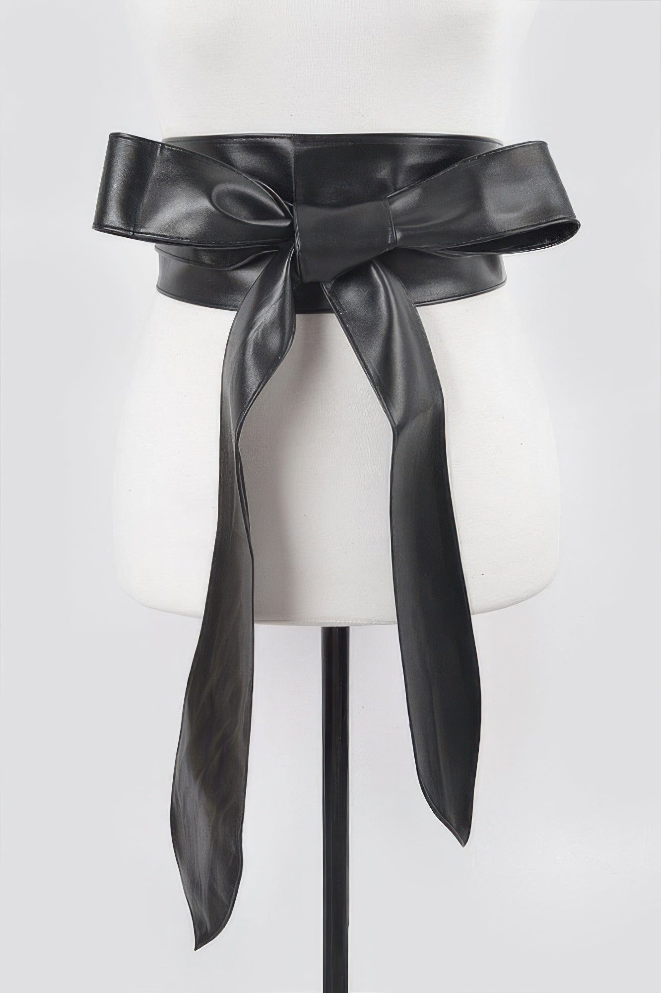 WOMEN'S BELT HARLEM Faux Leather Kimono BYMANYC ® New York-5