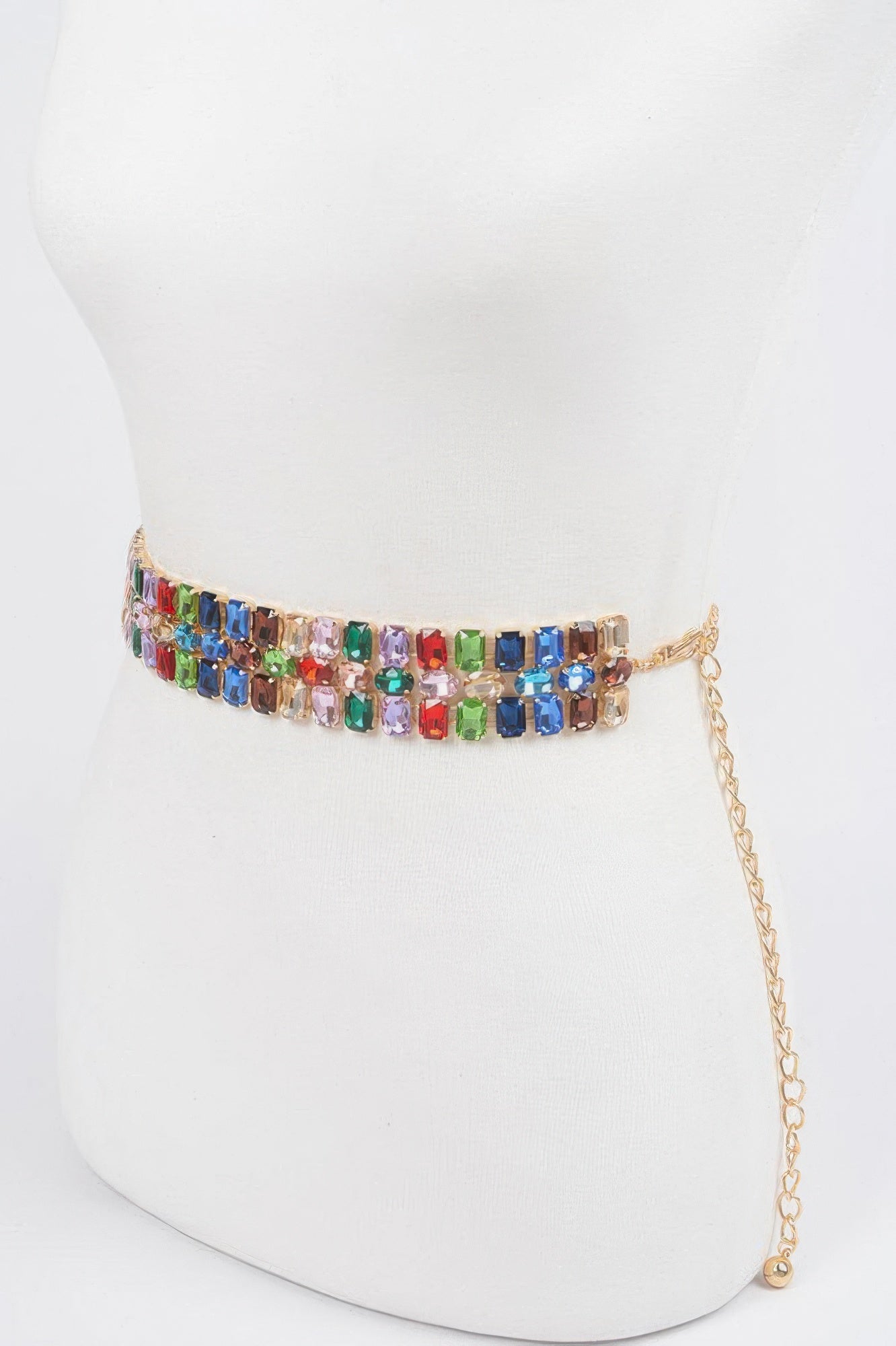 WOMEN'S BELT MADISON Multi Rhinestone New Collection BYMANYC ® New York-2
