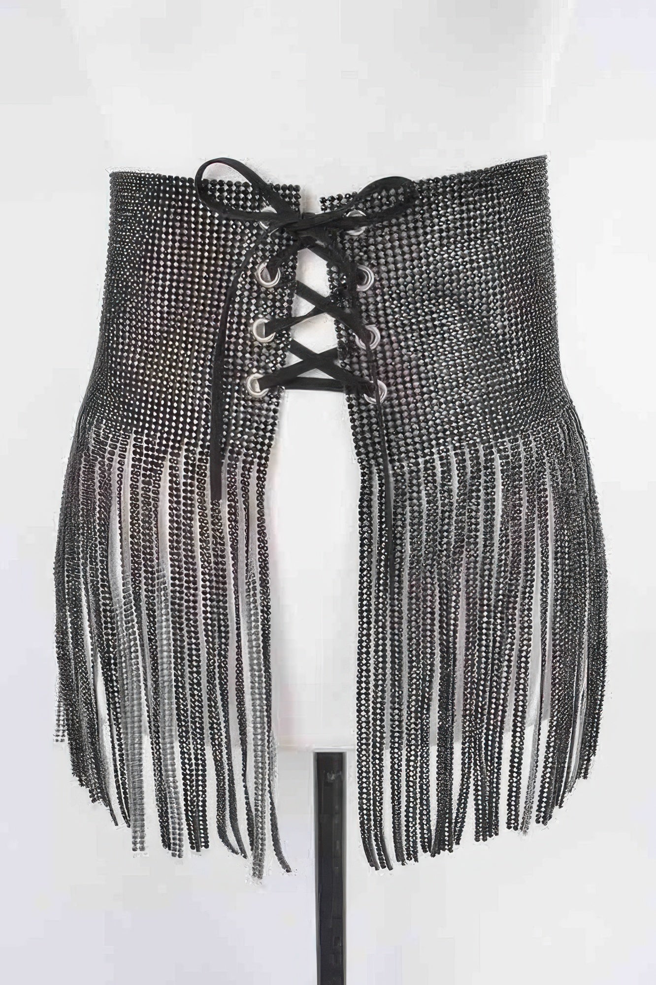 WOMEN'S BELT METRO Rhinestone Fringe New Collection BYMANYC ® New York-5