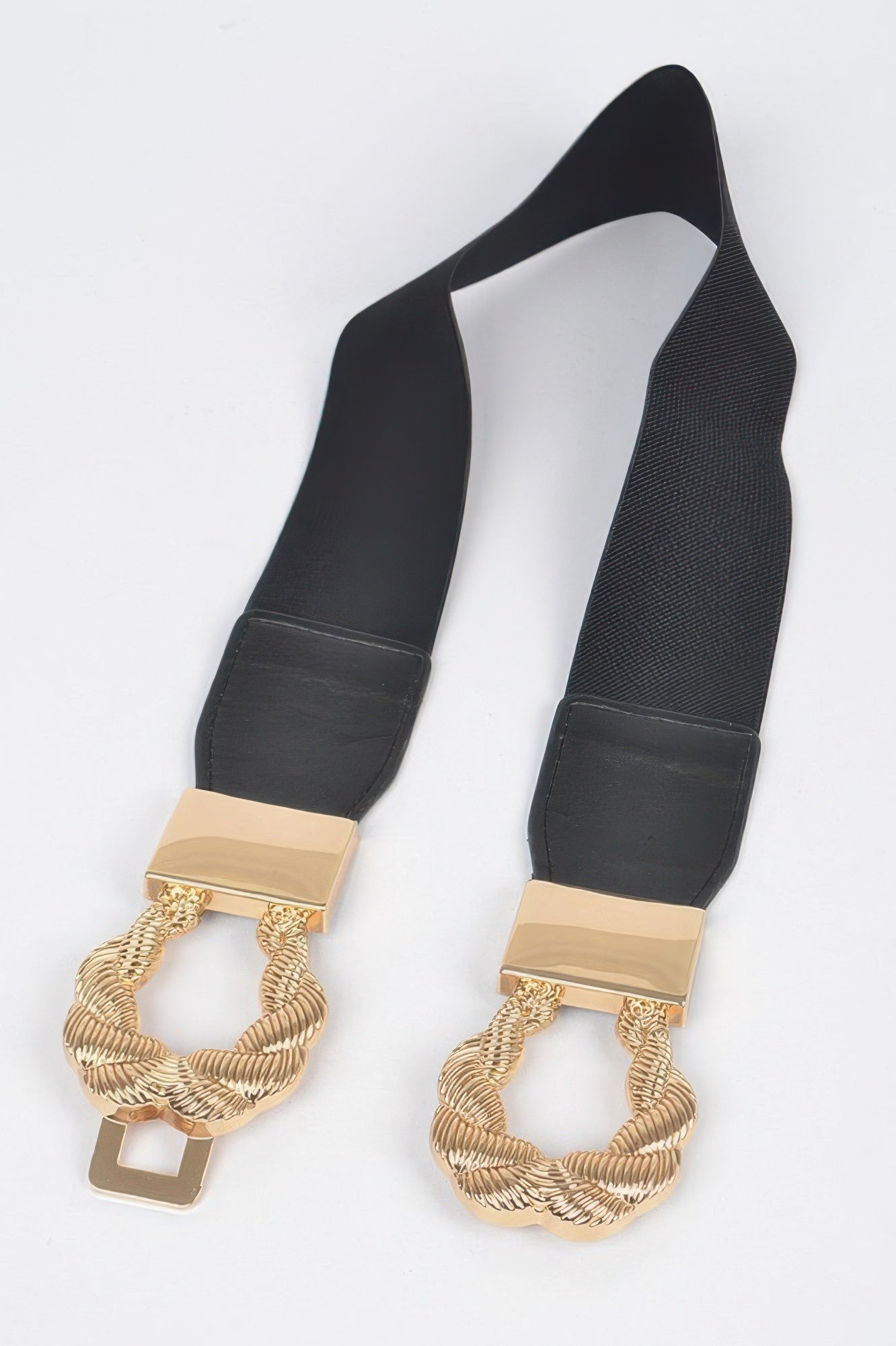 WOMEN'S BELT NOLITA Twist Link Elastic New Collection BYMANYC ® New York-4