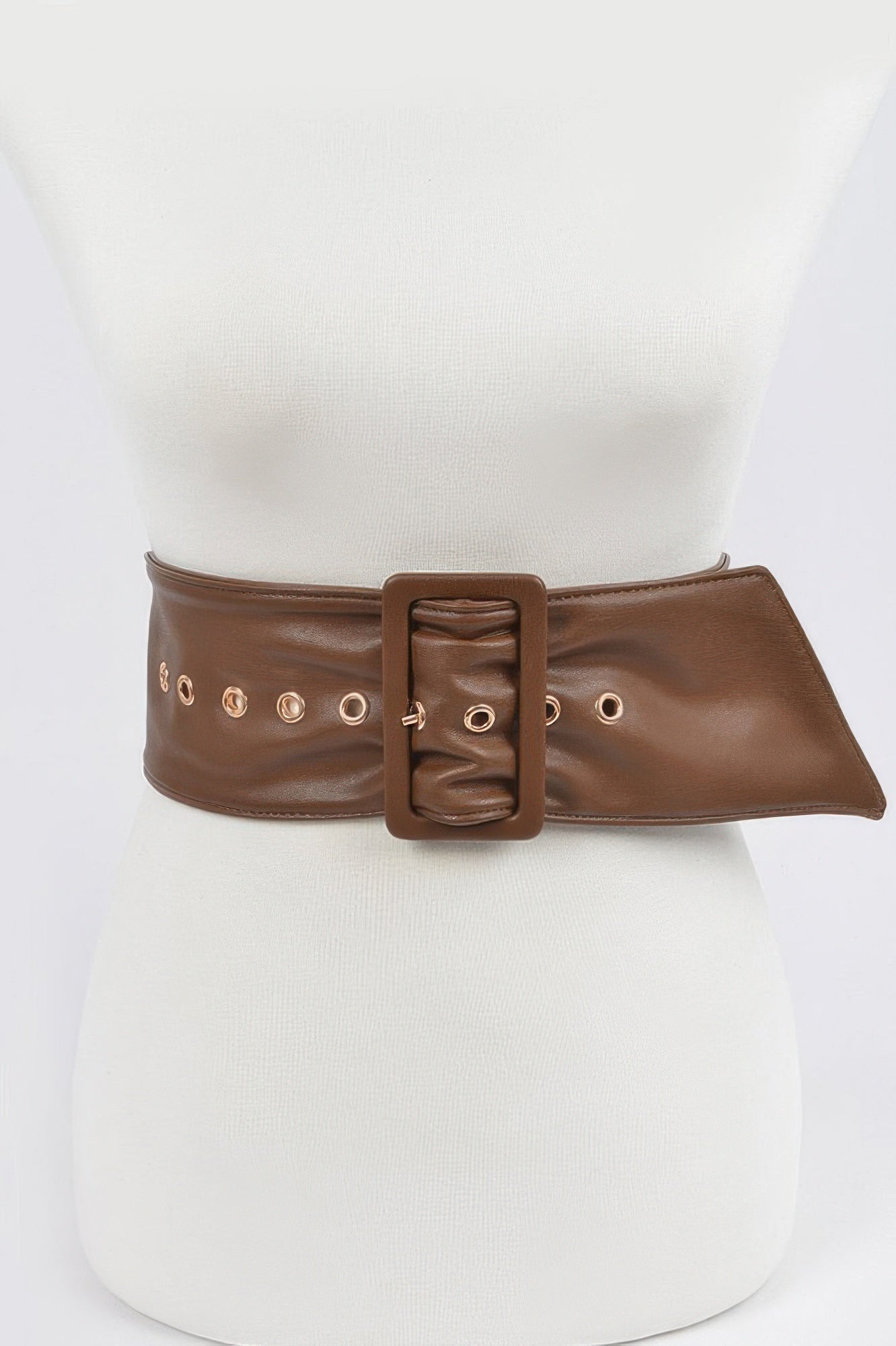 WOMEN'S BELT SOHO Leather Buckle New Collection BYMANYC ® New York-3