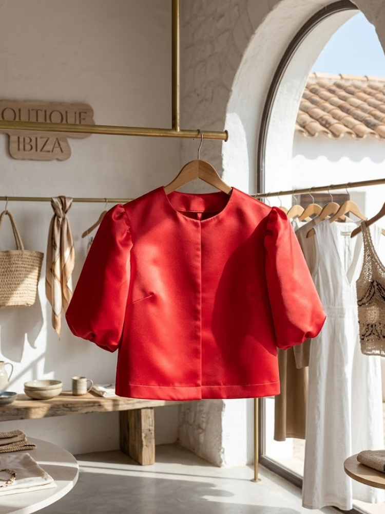 WOMEN'S BLOUSE ASTORIA New Collection IBIZA Summer – BYMANYC ® New York-1