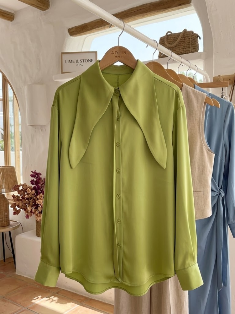 WOMEN'S BLOUSE ROOSEVELT New Collection IBIZA Summer – BYMANYC ® New York-1
