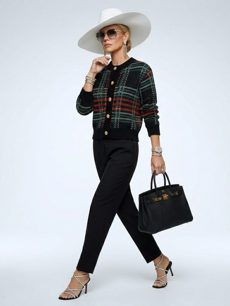 WOMEN'S CARDIGAN YORKVILLE New Collection CHIC - BYMANYC ® New York-1