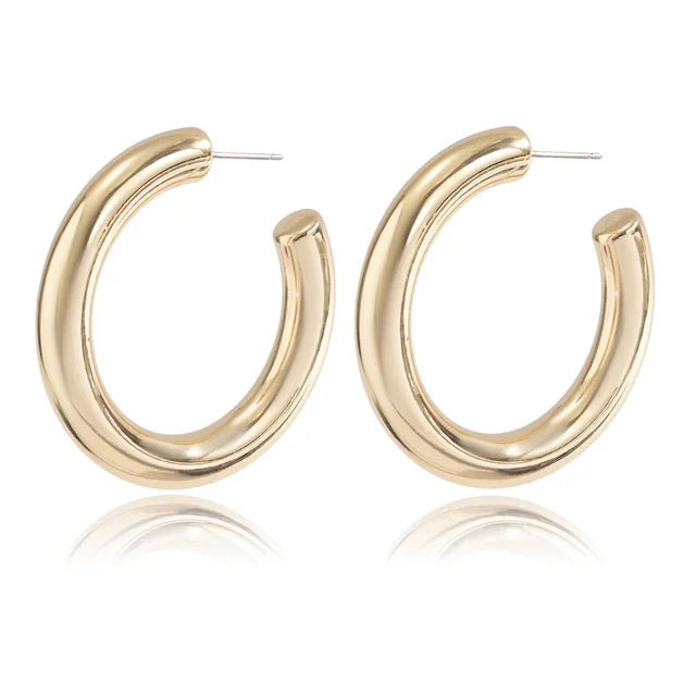 WOMEN'S EARRINGS Color Oro BELVEDERE - BYMANYC ® New York-1