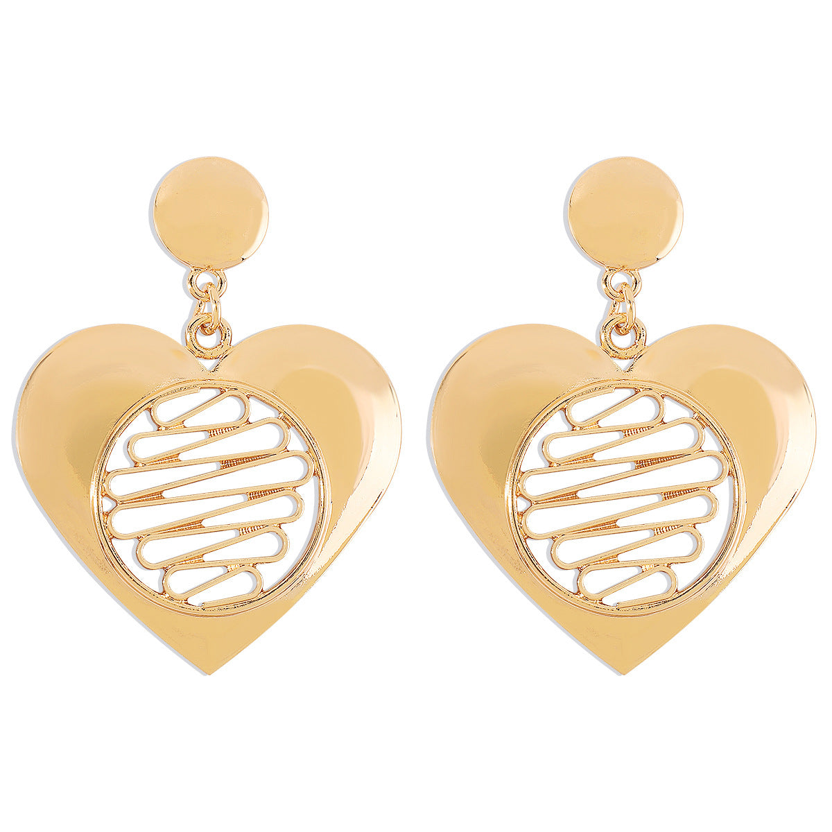 WOMEN'S EARRINGS Gold Color CHELSEA - BYMANYC ® New York-2