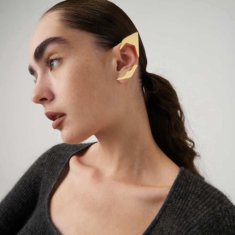 WOMEN'S EARRINGS Gold Color CHELSEA - BYMANYC ® New York-1