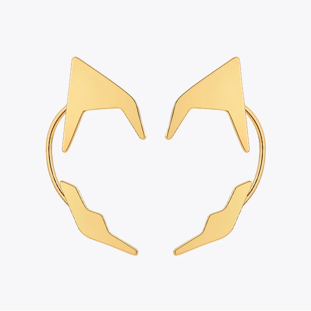 WOMEN'S EARRINGS Gold Color CHELSEA - BYMANYC ® New York-2