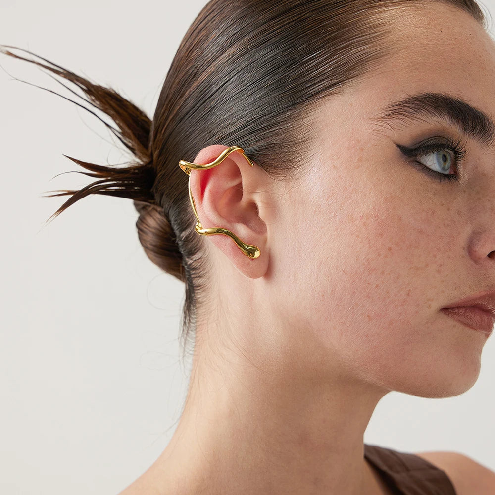 WOMEN'S EARRINGS Gold Color TRIBECA - BYMANYC ® New York-0