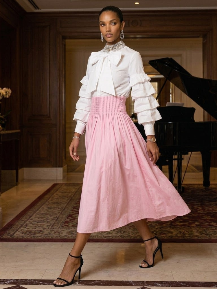WOMEN'S ELEGANT SKIRT - New Collection PARIS LE MARAIS - CONCORDE - BYMANYC ® New York-1