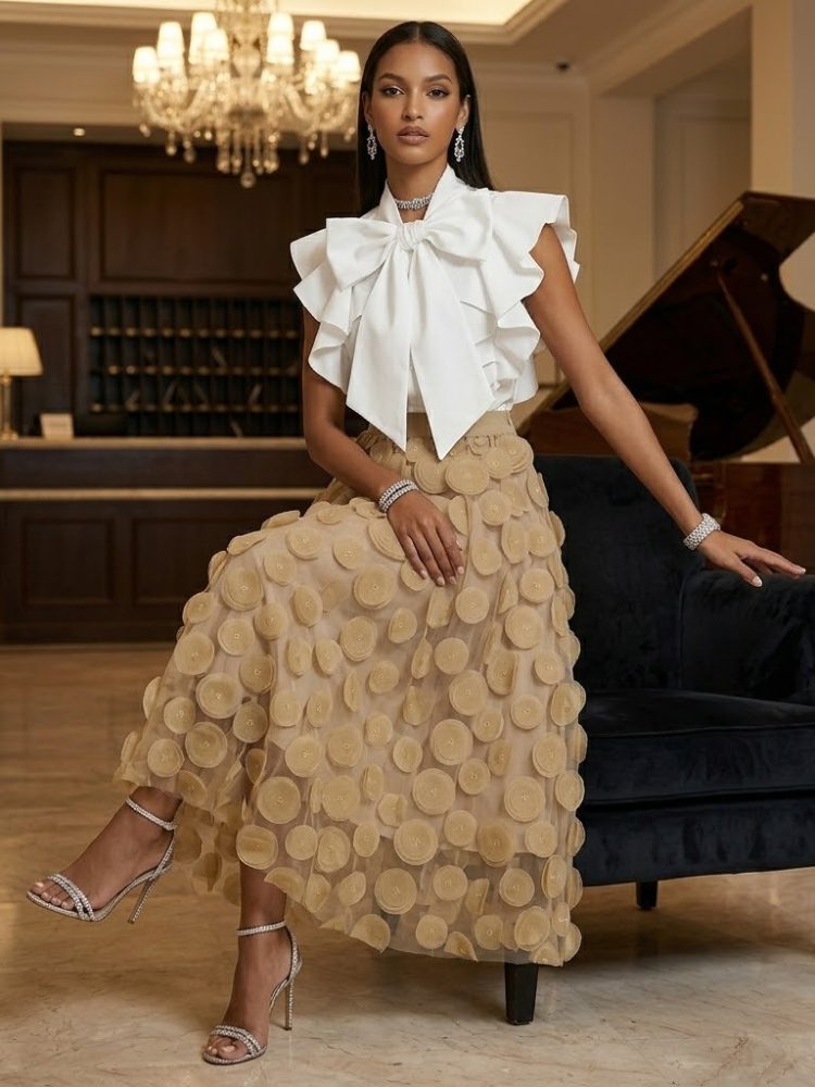 WOMEN'S LONG SKIRT - New Collection PARIS LE MARAIS - RIVOLI - BYMANYC ® New York-0
