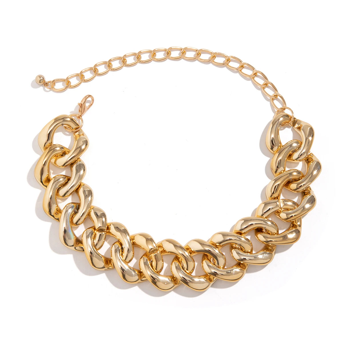 WOMEN'S NECKLACE Gold Color HARLEM - BYMANYC ® New York-1