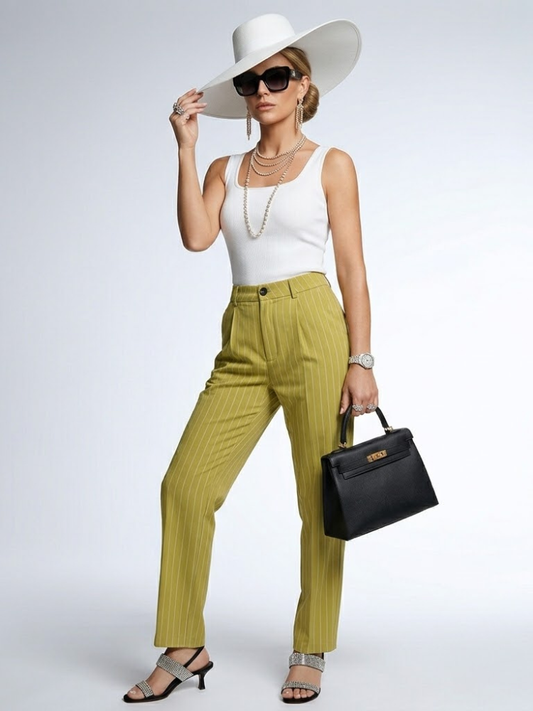 WOMEN'S PANTS GRAMERCY New Collection CHIC - BYMANYC ® New York-0