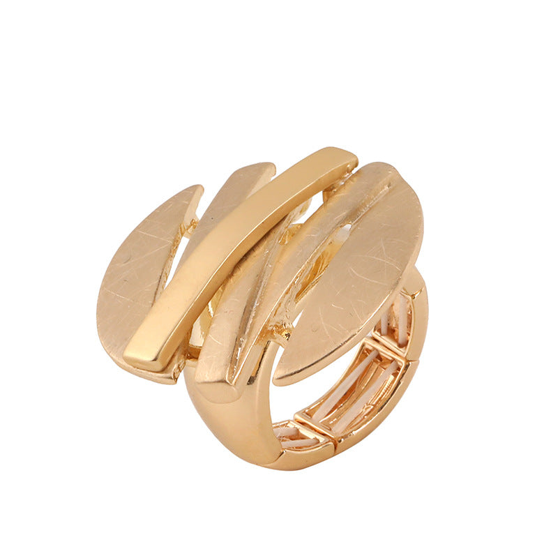 WOMEN'S RING Gold Color BROOKLYN - BYMANYC ® New York-1