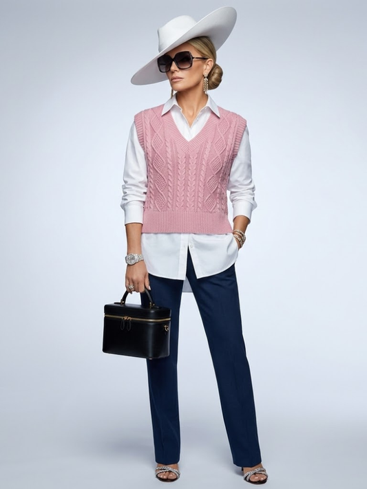 WOMEN'S VEST West Village New Collection CHIC - BYMANYC ® New York-0