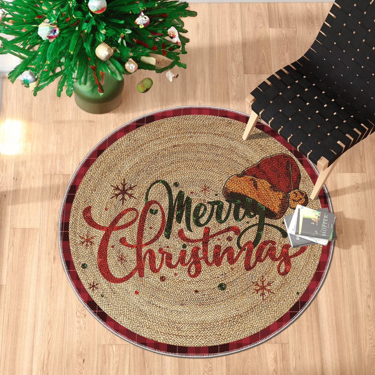 Azalea Christmas Rug-1