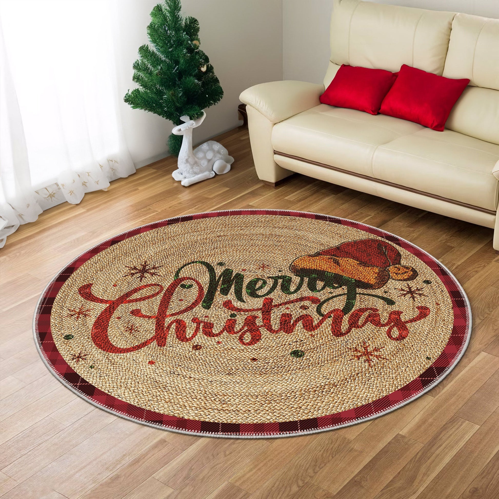 Azalea Christmas Rug-3