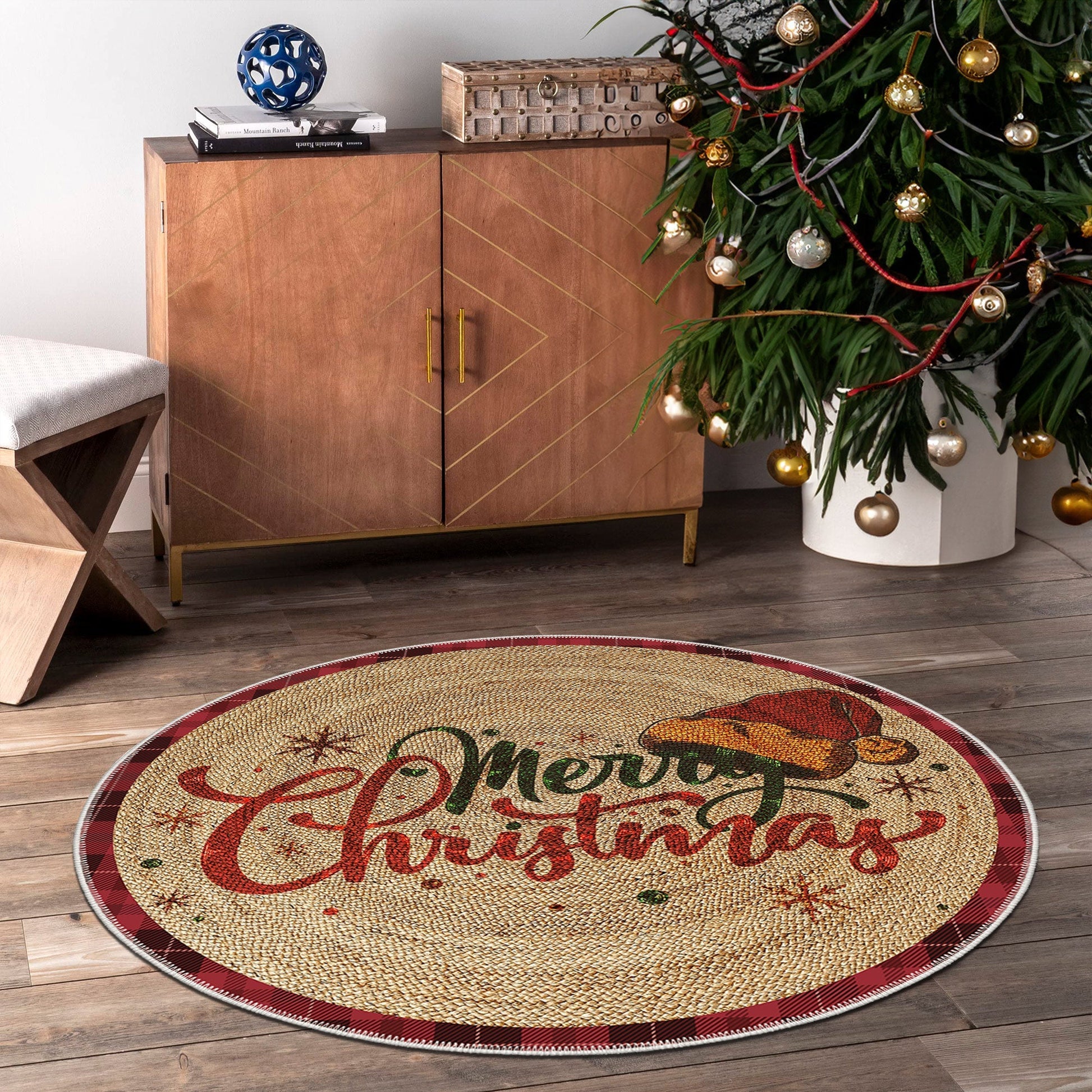 Azalea Christmas Rug-4