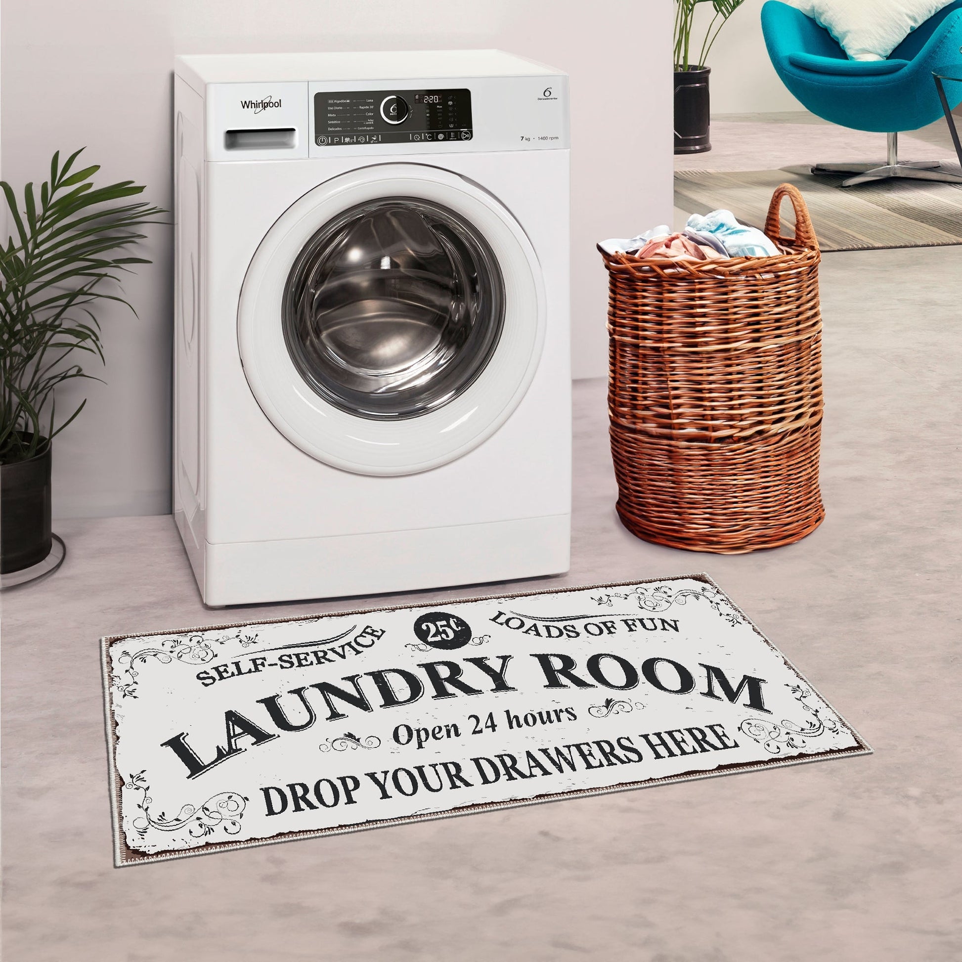 Spike Laundry Room Rug-1