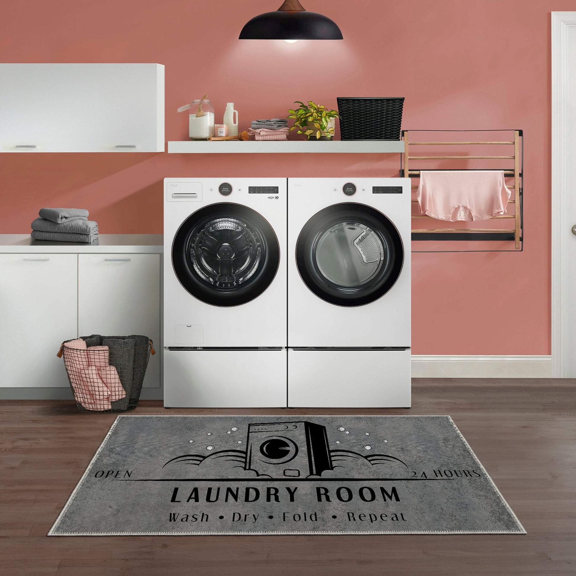 Leo Laundry Room Rug-3