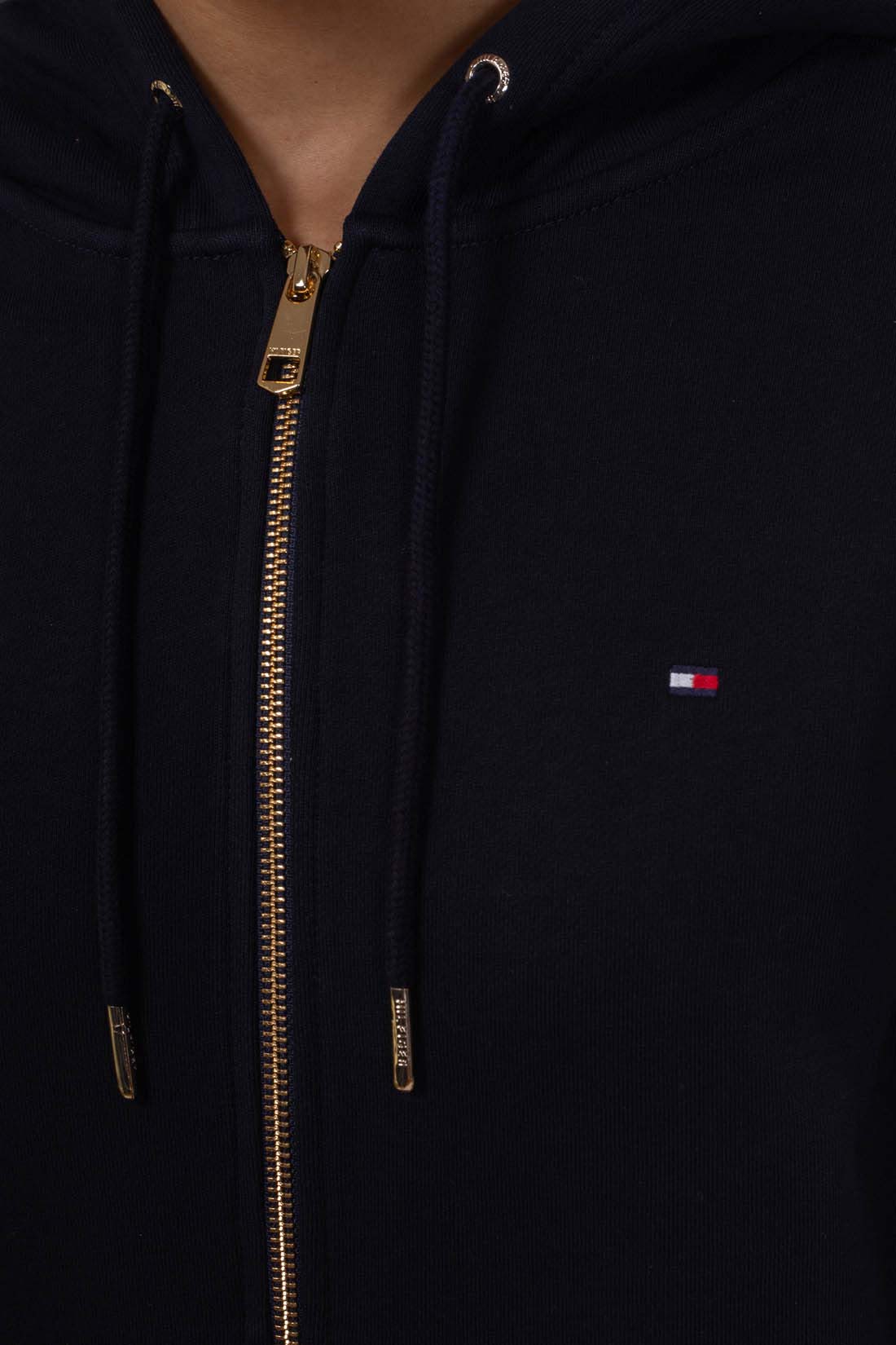 TOMMY HILFIGER - Women's relaxed full zip hoodie-0