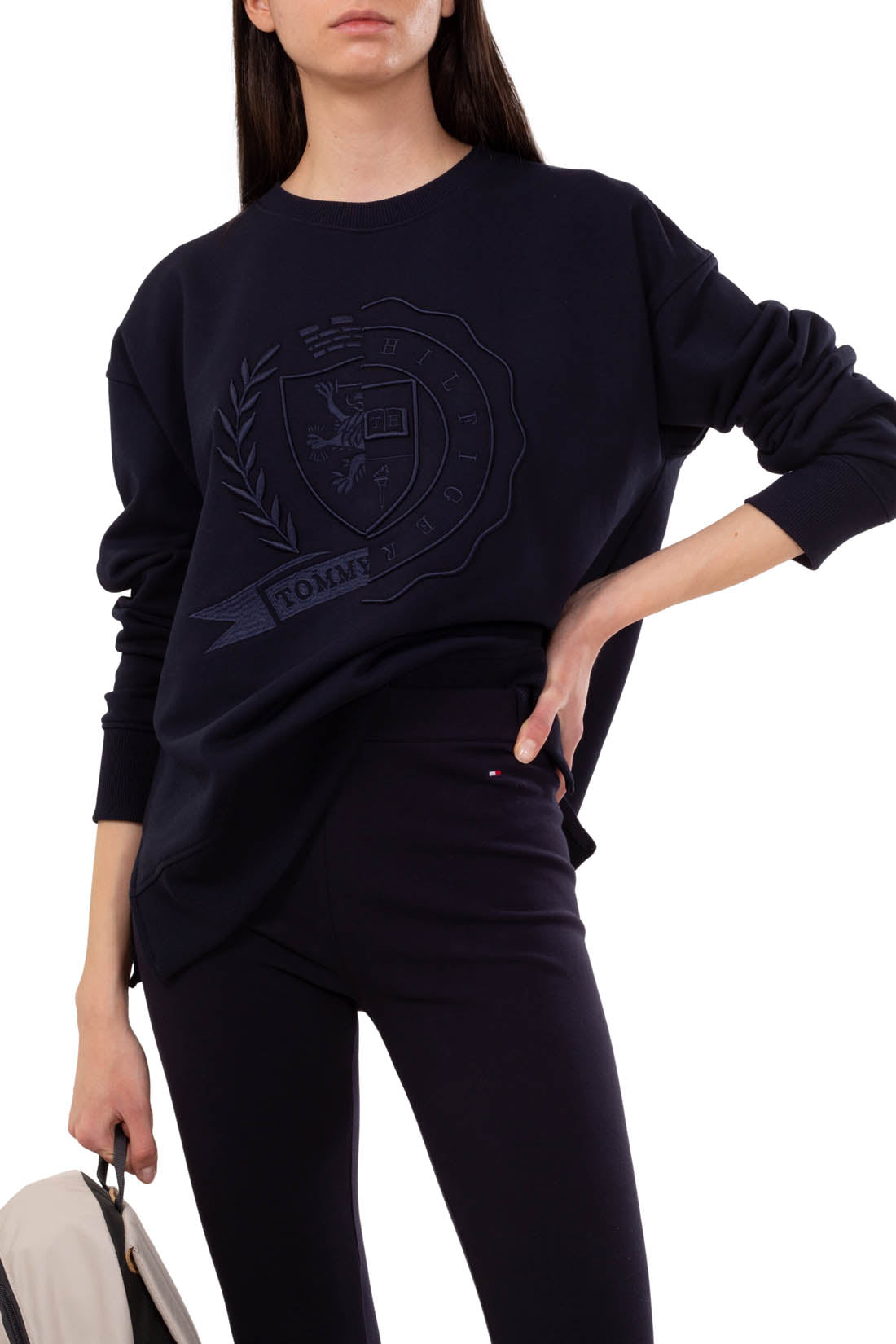 TOMMY HILFIGER - Women's Icon relaxed sweatshirt-3