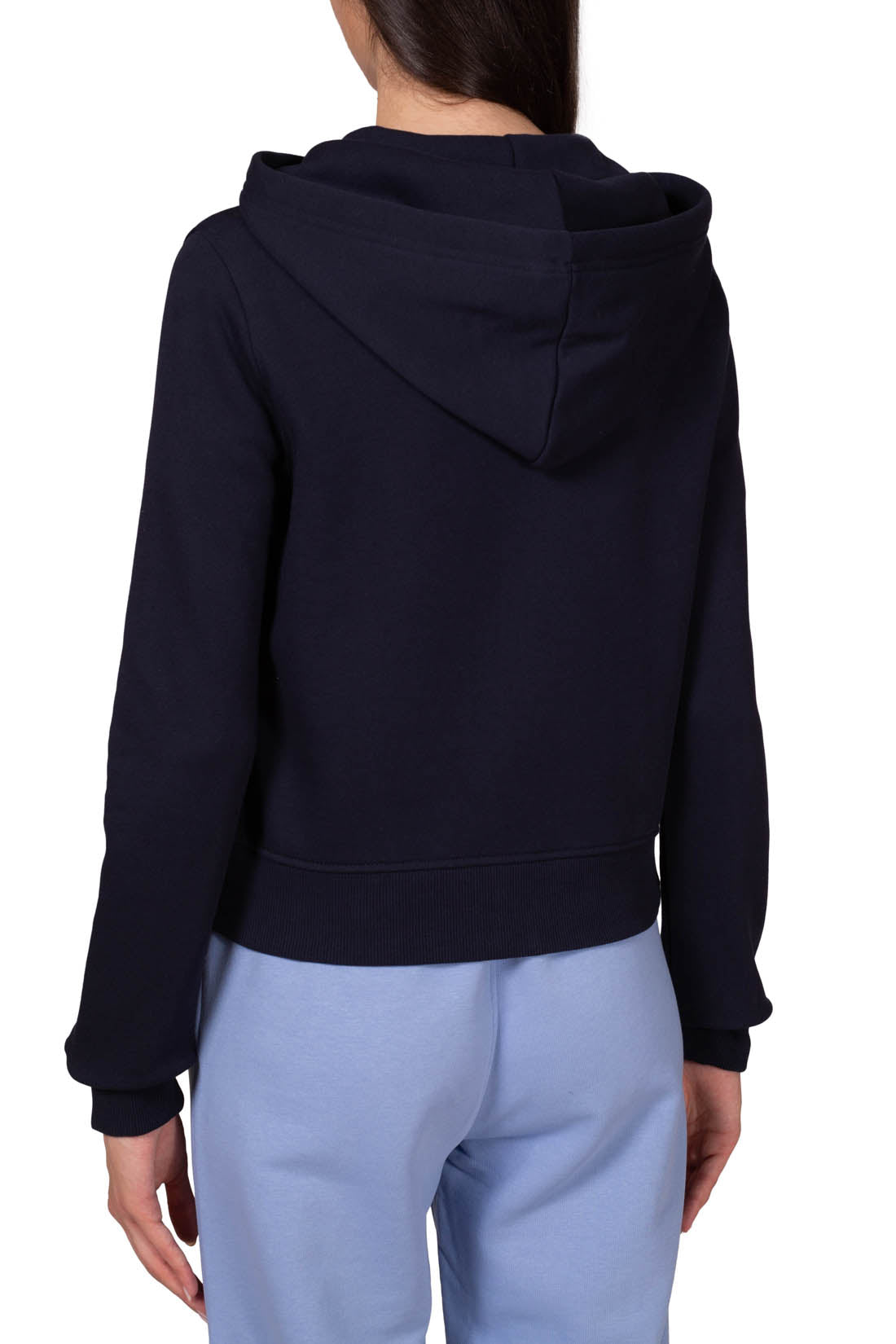 TOMMY HILFIGER - Women's basic zip-through sweatshirt  - Size M-2