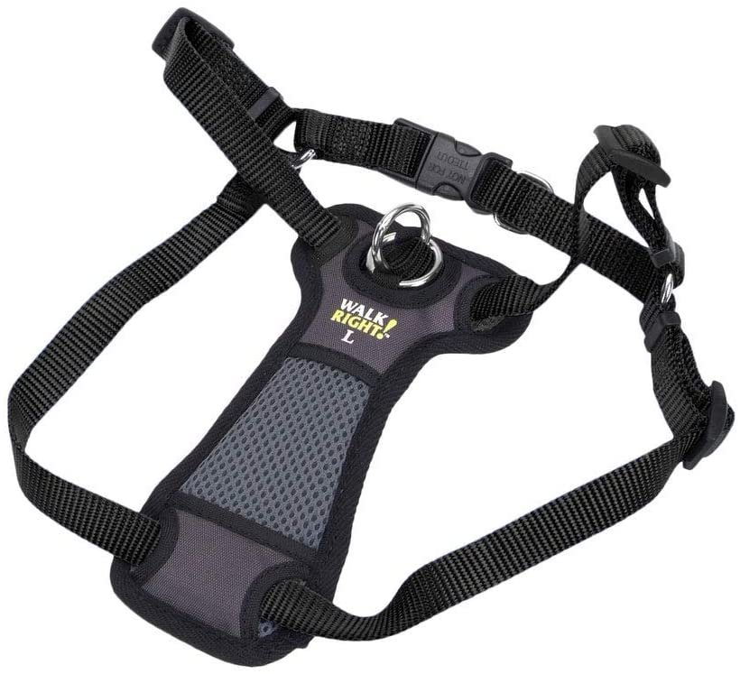 Front-Connect Harness for Dogs (Black)