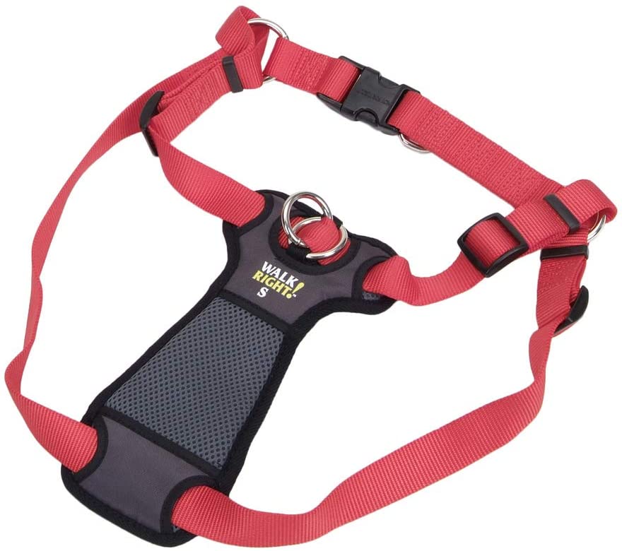 Front-Connect Harness for Dogs (Red)