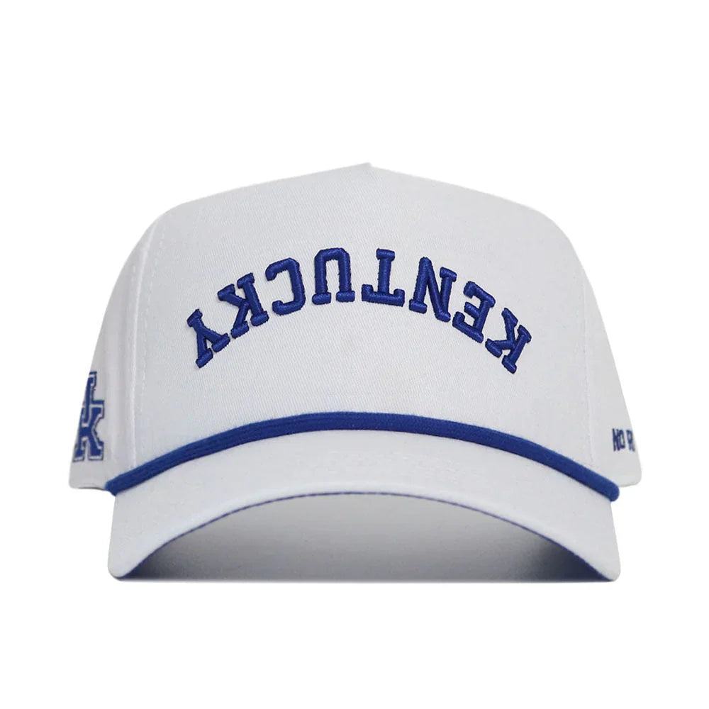 No Rivals Kentucky Wildcats - White Upside Down Kentucky Hat
