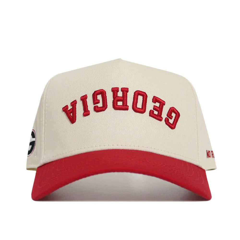 No Rivals Georgia Bulldogs - Natural Upside Down Georgia Hat