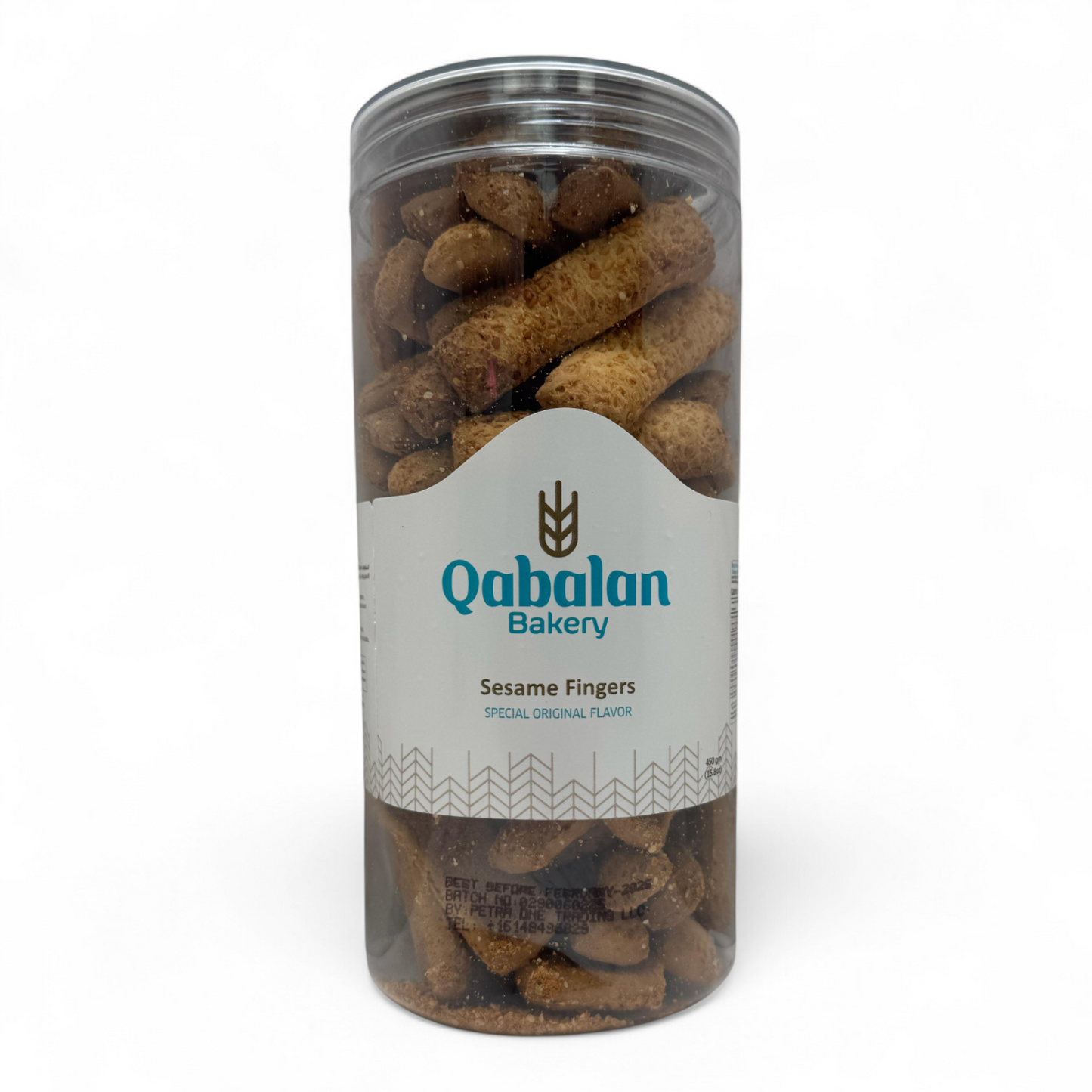 Qabalan – Sesame Fingers Sticks 450 G Crunchy Snack