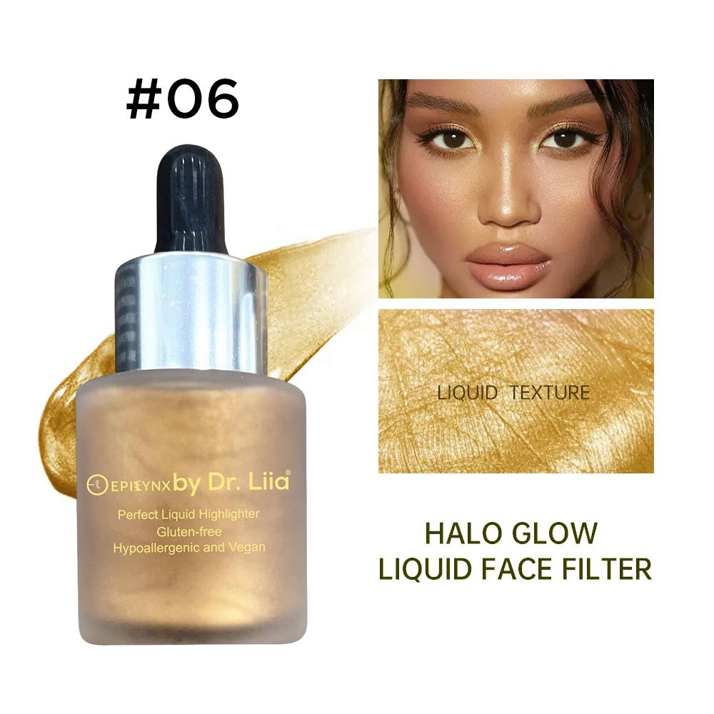 Sunkissed Bronzer & Glow Drops – Dewy, Luminous Liquid Skin Filter