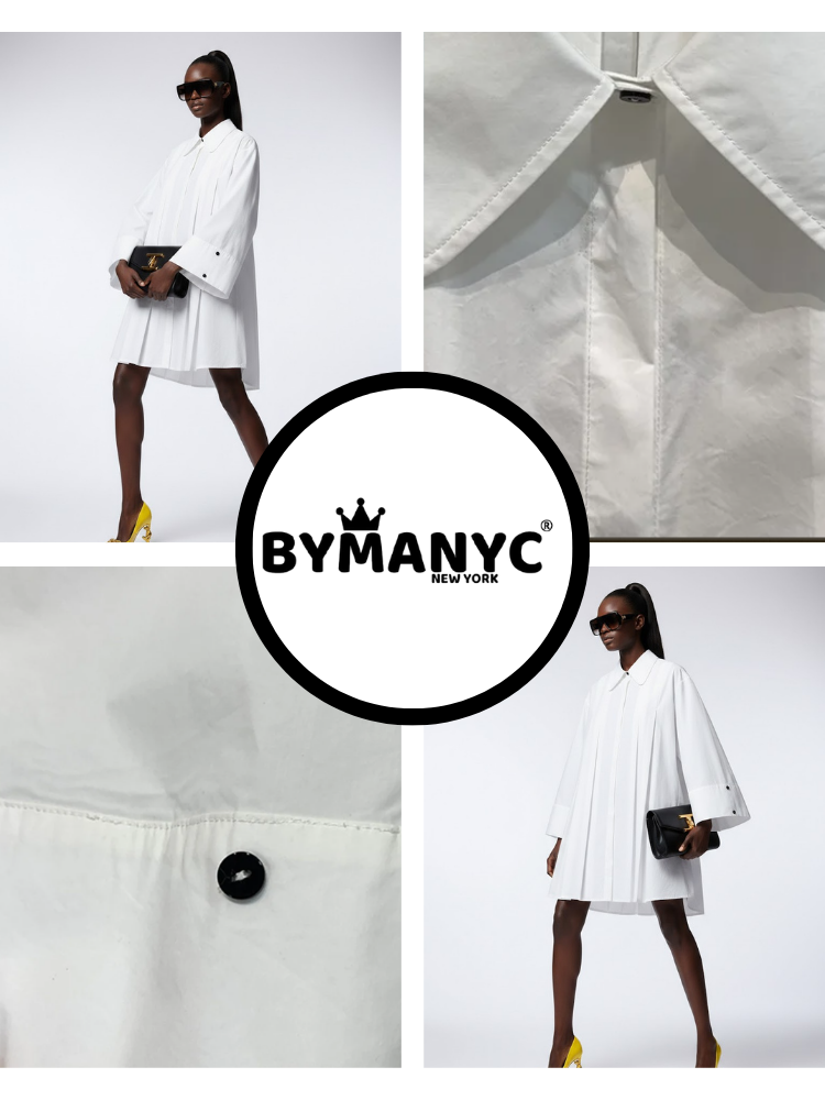 White Summer Dress New Collection Prêt-à-Porter BYMANYC New York-2