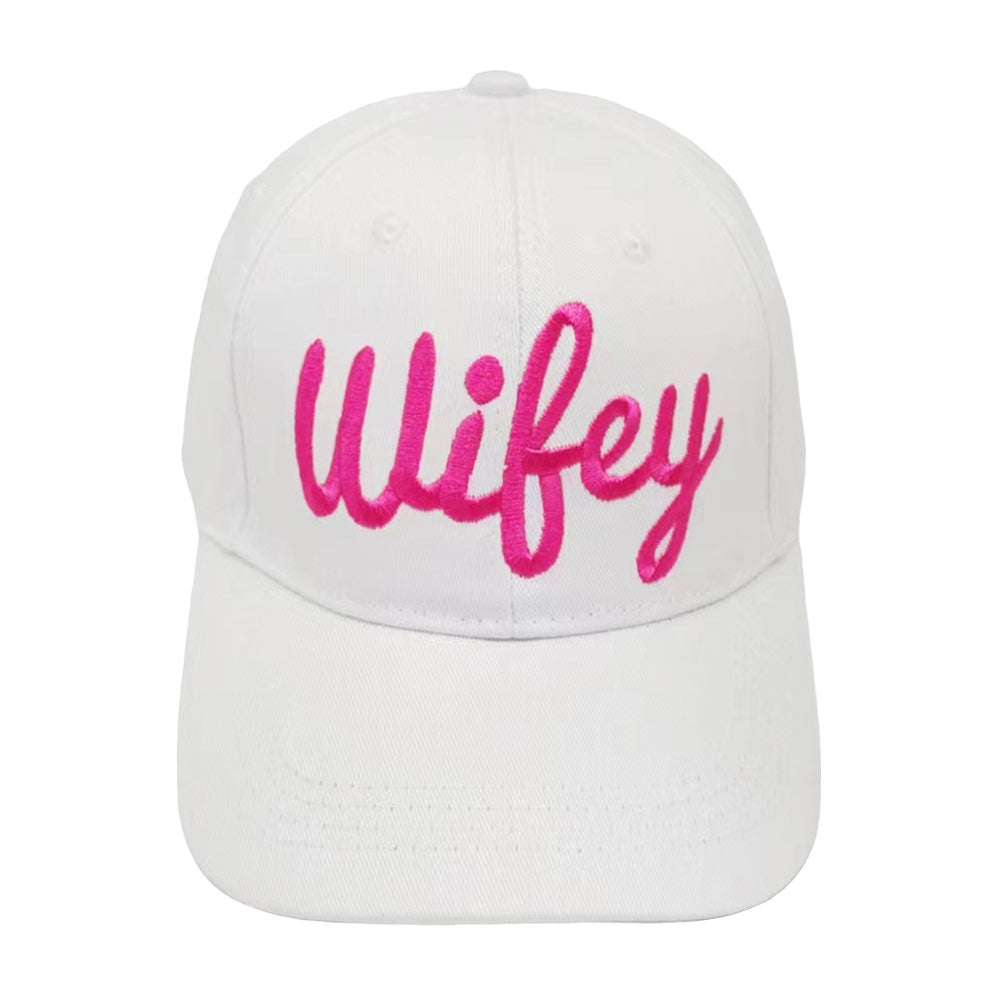 Wifey Message Baseball Cap
