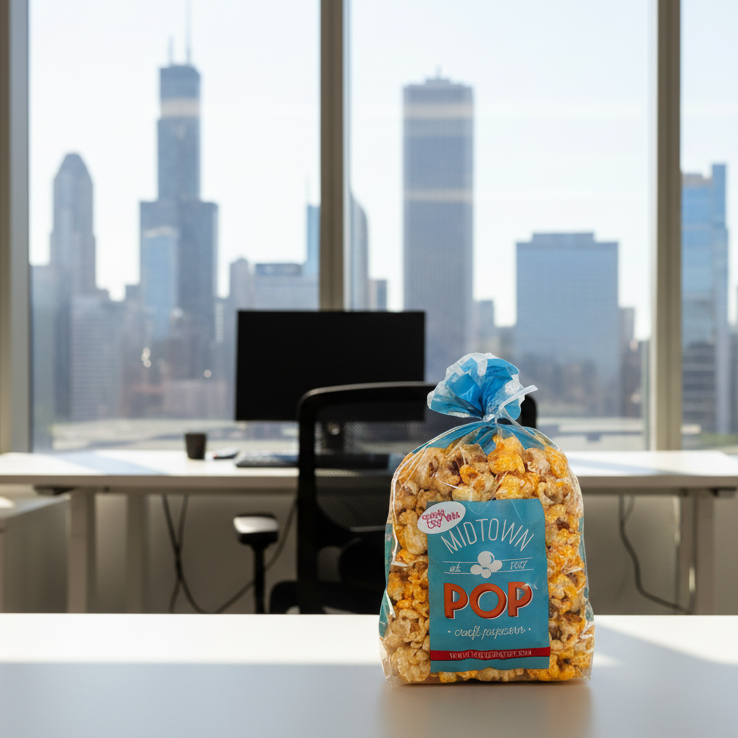 "Windy City" Mix (Caramel & Cheddar) Gourmet Popcorn