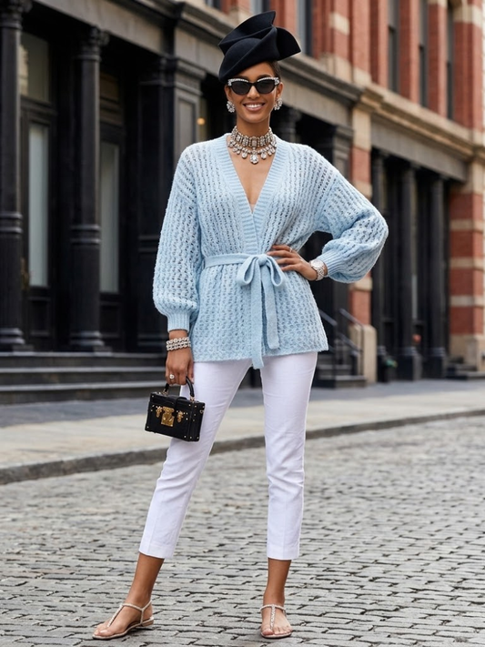 Woman's Cardigan GRAMERCY New Collection FASHION CHIC - BYMANYC ® New York-0