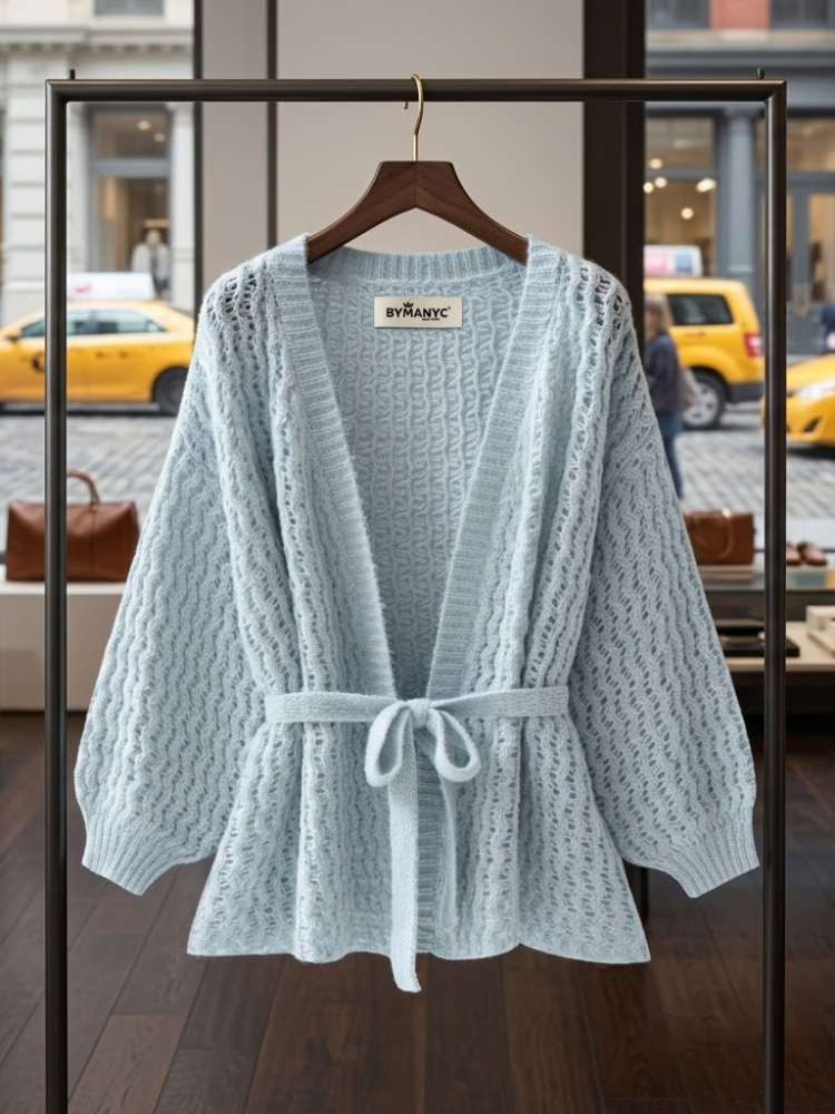 Woman's Cardigan GRAMERCY New Collection FASHION CHIC - BYMANYC ® New York-1