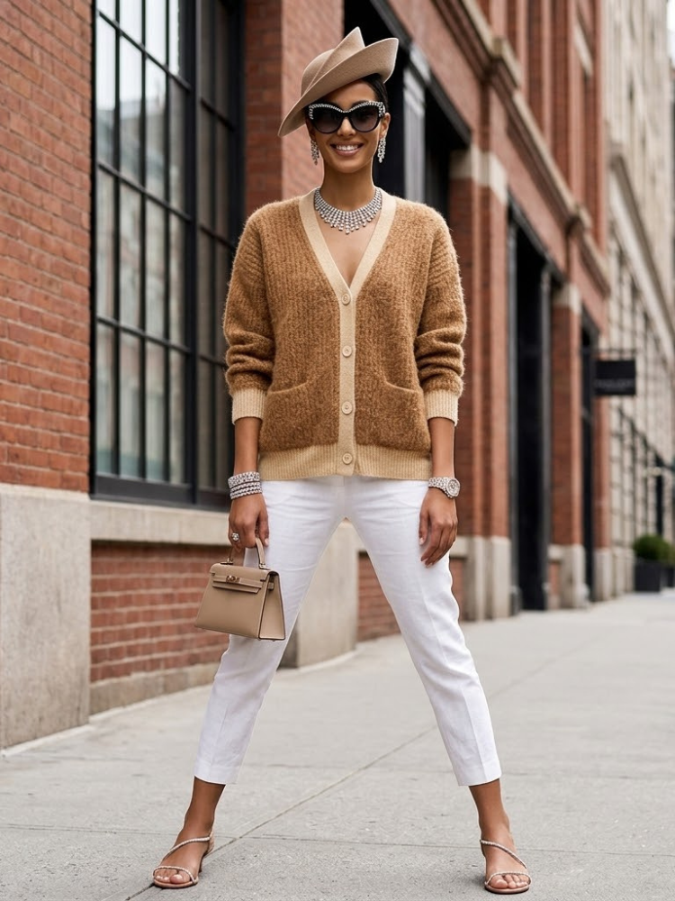 Woman's Cardigan MURRAY HILL New Collection FASHION CHIC - BYMANYC ® New York-0