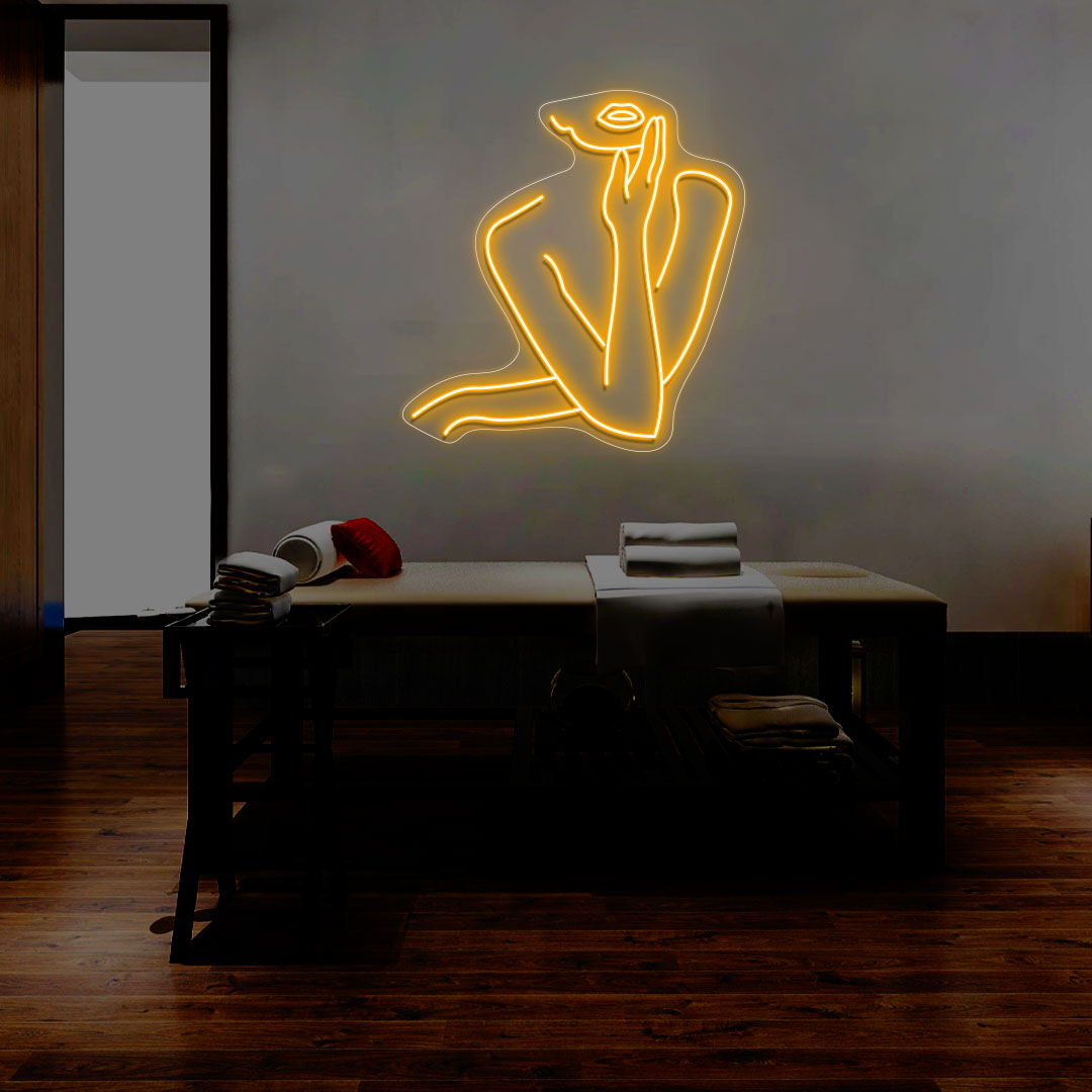 Women Pose Neon Sign | CNUS014514