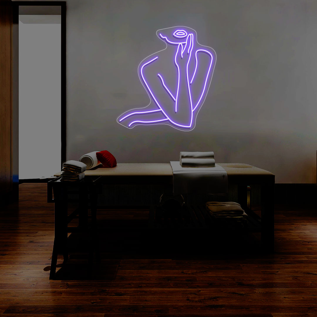 Women Pose Neon Sign | CNUS014514