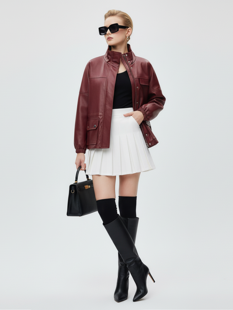 Women's Biker Jacket LOWER EAST SIDE ECO FASHION BYMANYC ® New York-0