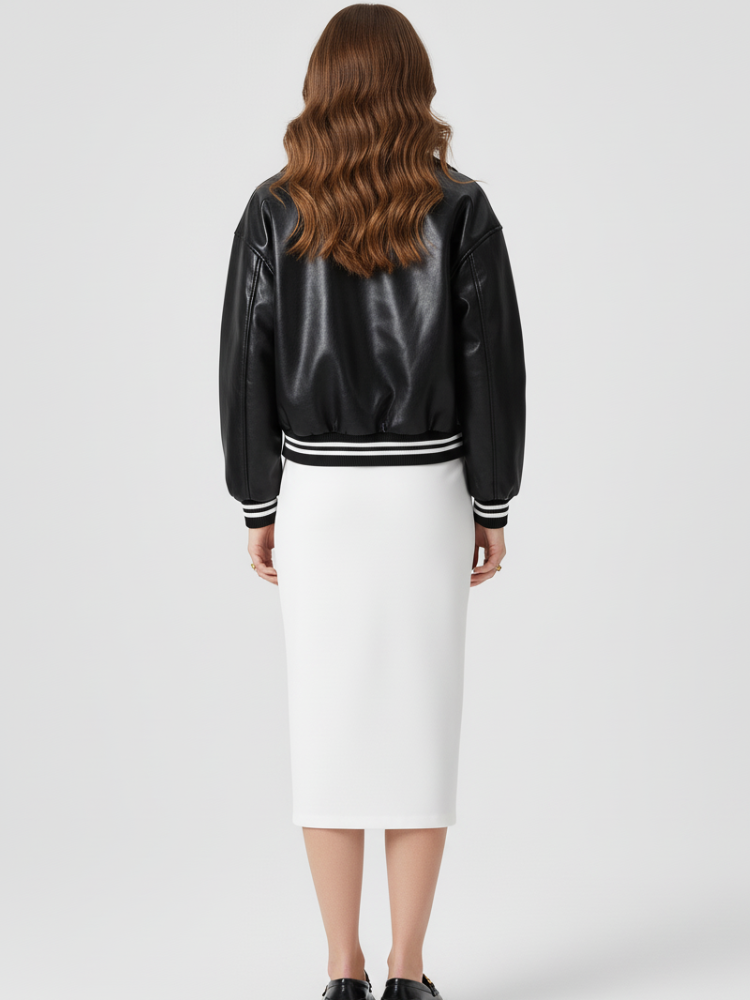 Women's Biker Jacket SOHO ECO FASHION BYMANYC ® New York-2