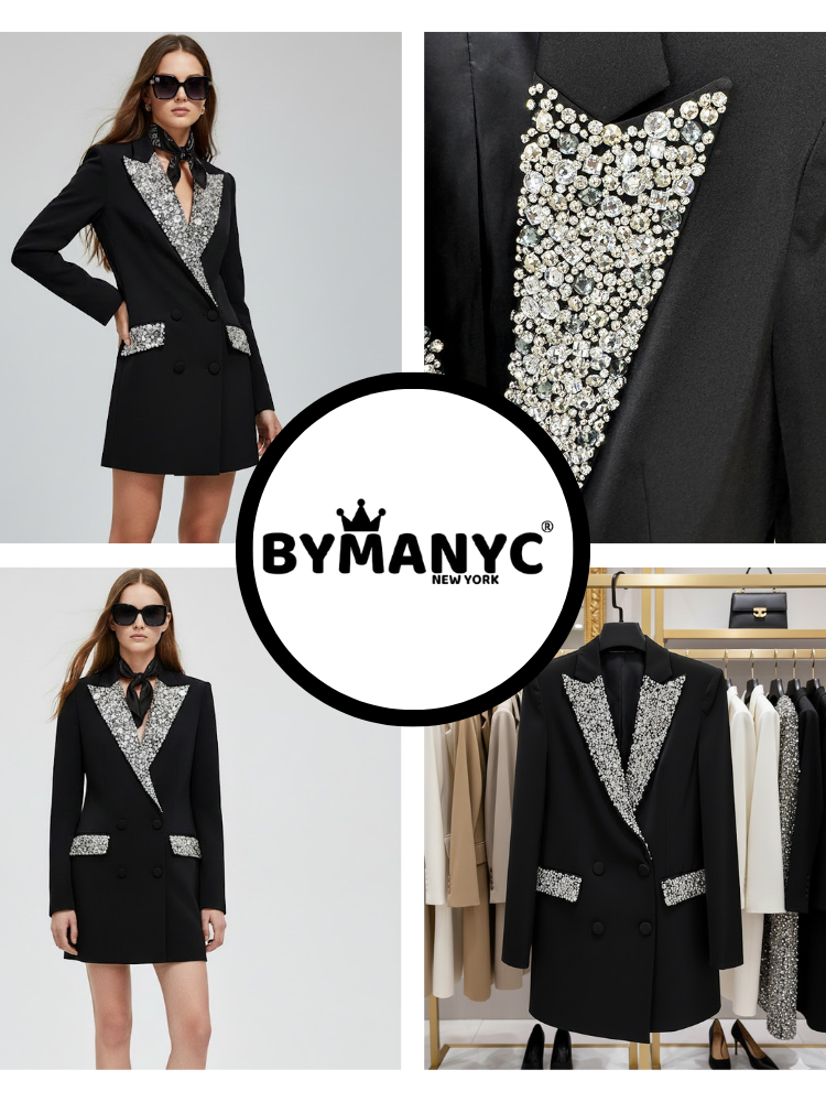 Women's Blazer TRIBECA NYFW New Colecction BYMANYC ® New York-2