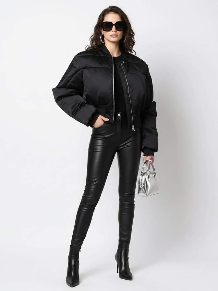 Women's Bomber Jacket BROOKLYN BRIDGE COUTURE BYMANYC ® New York-2