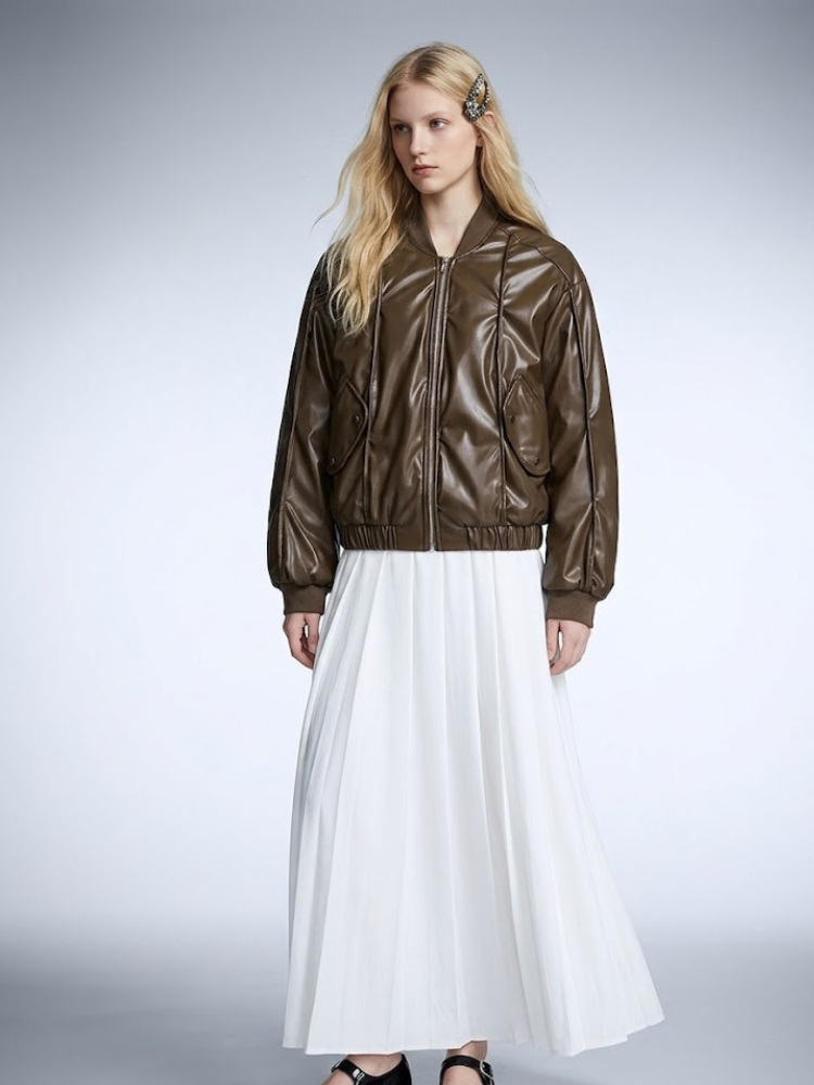 Women's Bomber Jacket MEATPACKING New Collection Prêt-à-Porter BYMANYC ® New York-0